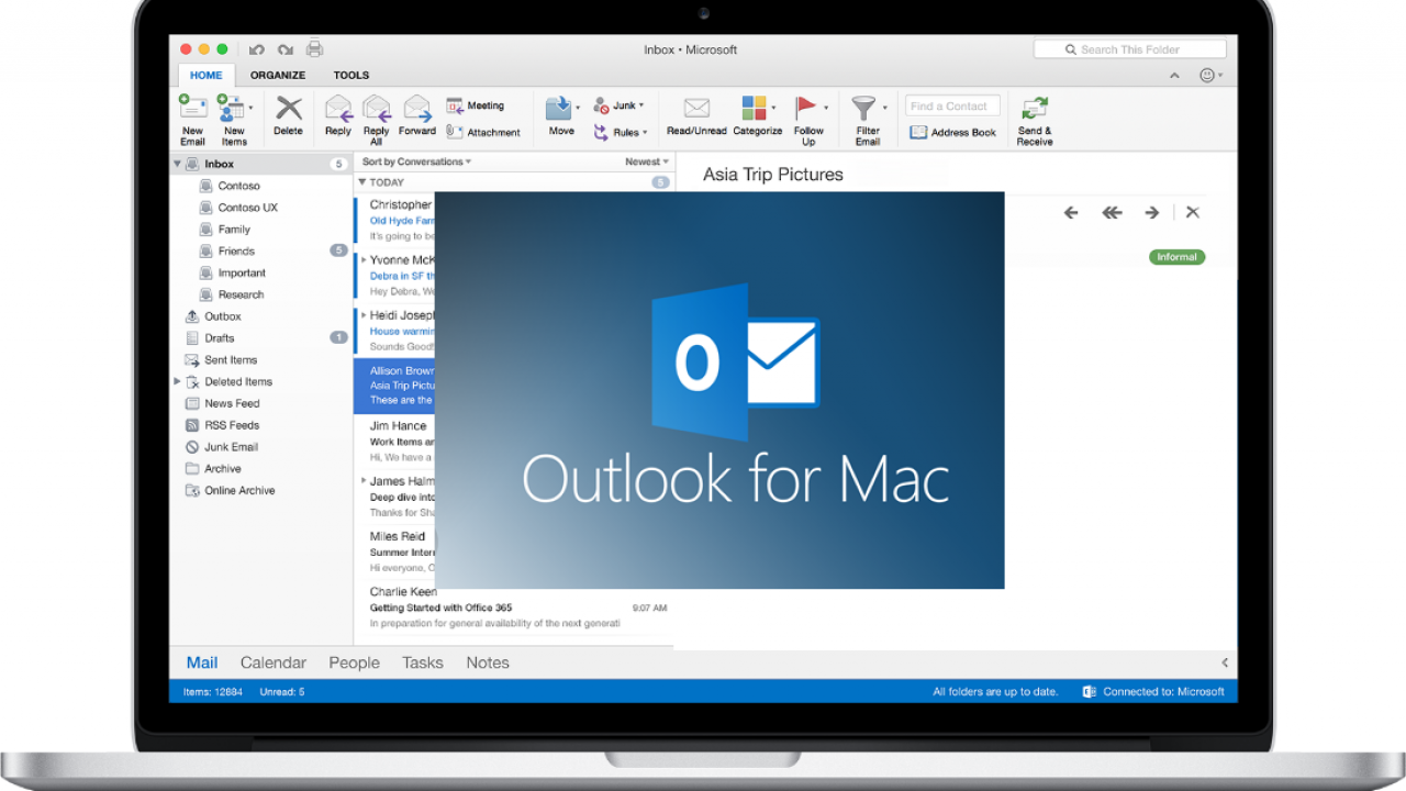 office 365 outlook for mac